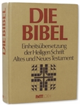 Pope John Paul II Signed German Bible -- Signed During His Historic Trip to Germany in 1980